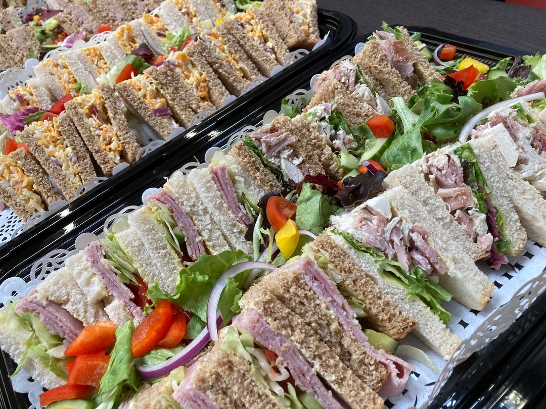 Clean cut catering - sandwich platter catering menu