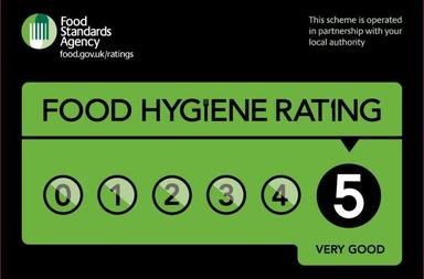 Clean Cut Catering Food Hygiene Rating 5